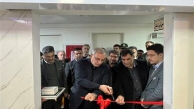 افتتاح 2 پروژه بهداشتی و درمانی خدابنده با حضور وزیر بهداشت