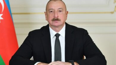 الهام علیاف غرب را متهم و رهبری ارمنستان را تهدید کرد