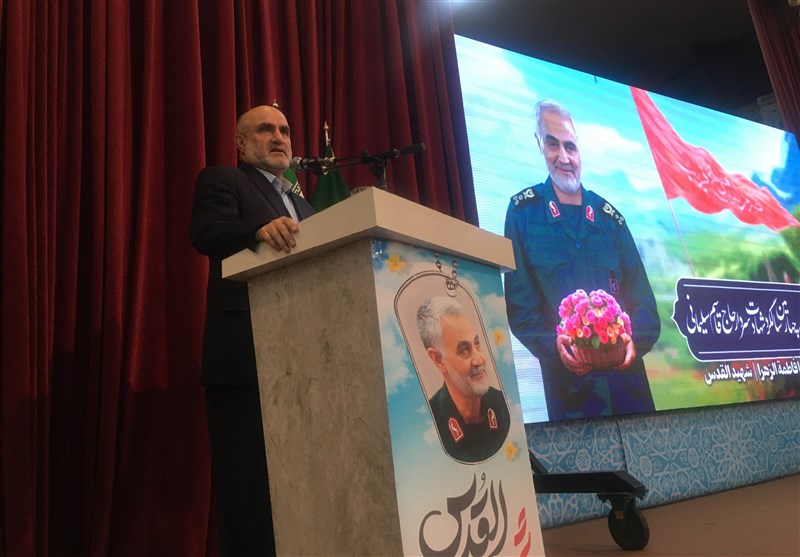 امنیت ایران در برابر تکفیریها و داعش مدیون مجاهدت شهید سلیمانی است