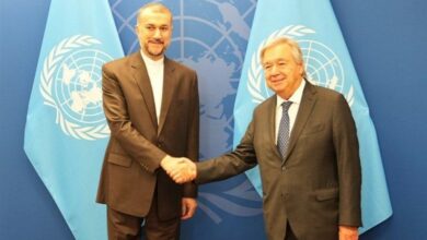 امیرعبداللهیان در دیدار با گوترش: هدف انصارالله متوقف کردن نسلکشی رژیم صهونیستی است