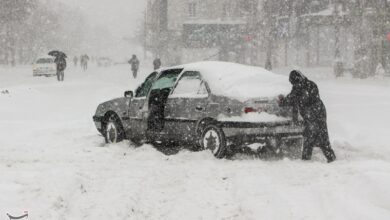 بارش نیم متری برف در آذربایجان شرقی/ خوشحالی مردم در بیست و چهارمین روز زمستان + فیلم 