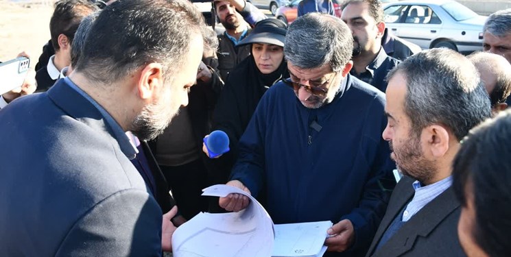 بازدید وزیر میراث فرهنگی از پروژه موزه بزرگ خراسانجنوبی+ تصویر