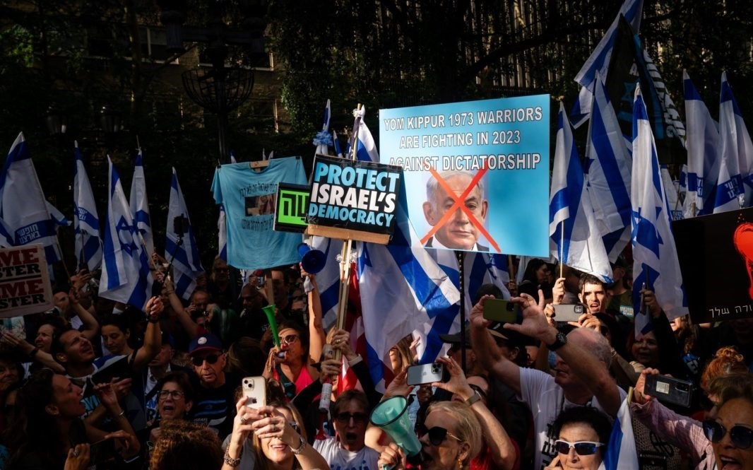 بنیامین نتانیاهو , طوفان الاقصی , رژیم صهیونیستی (اسرائیل) , بنی گانتس ,