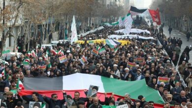 برگزاری «راهپیمایی جمعههای خشم و انزجار» در مشهد + عکس