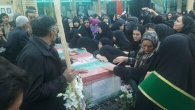 برگزاری مراسم تشییع شهید «علیبیگی» در سیرجان