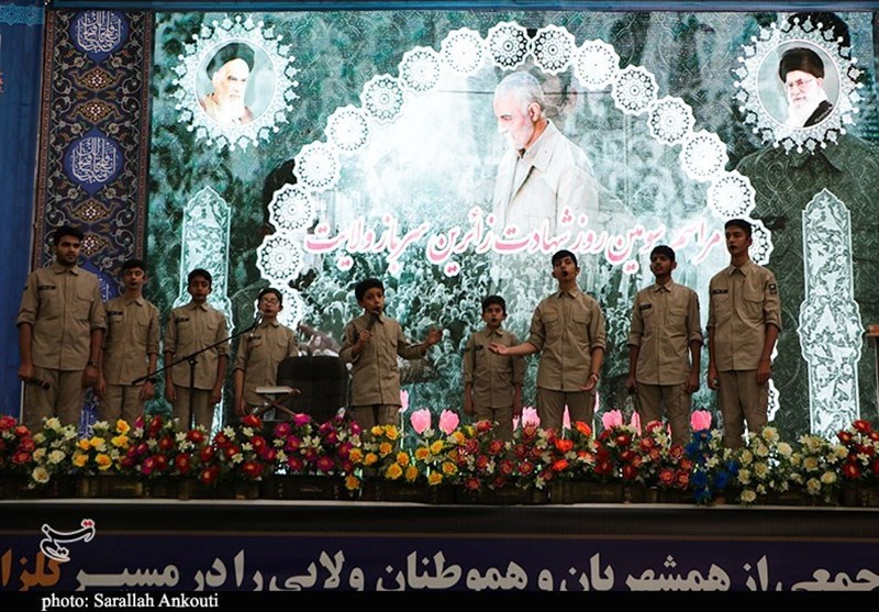 شهید سپهبد قاسم سلیمانی , حمله تروریستی کرمان , سردار قاسم سلیمانی , استان کرمان , شهید , فیلم , عکس ,