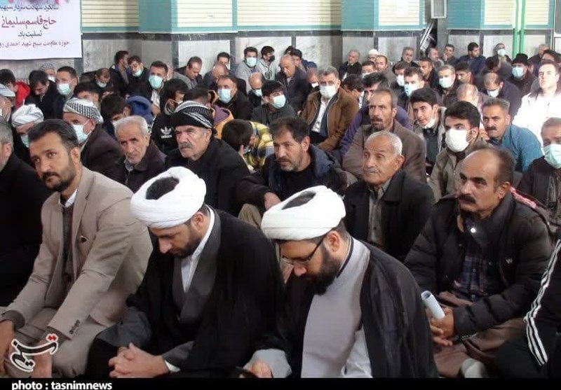 بزرگداشت شهید سلیمانی در کردستان/ اجرای گروه دفنوازی به یاد حاج قاسم + فیلم و تصاویر