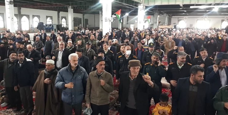 تجمع بروجردیها در حمایت از یمن و محکومیت حملات آمریکا+ فیلم