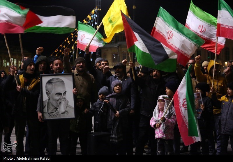 تجمع مردم همدان در محکومیت حادثه تروریستی در کرمان + تصاویر