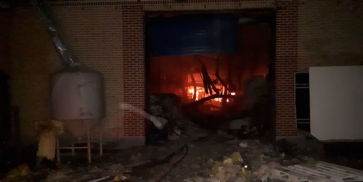 تصاویر فارس از حادثه انفجار در ایوانکی