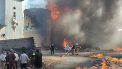 حریق گسترده در یکی از ساختمانهای ناایمن شهرری