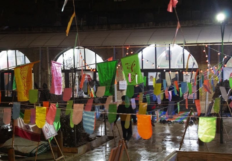 حضور پرشور دانشآموزان زنجانی در اعتکاف+ تصاویر