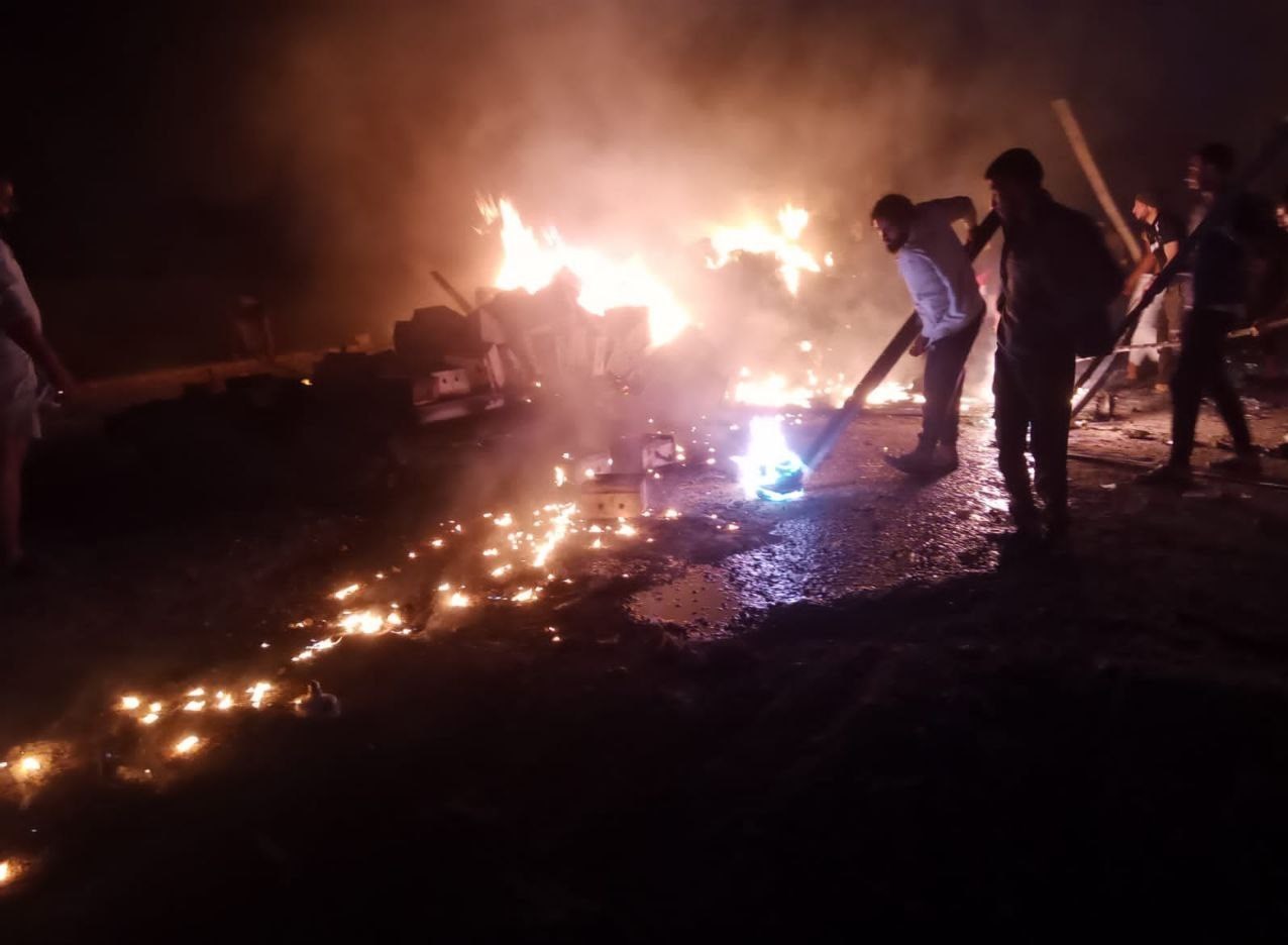 حمله آمریکا به مواضع نیروهای الحشد الشعبی عراق