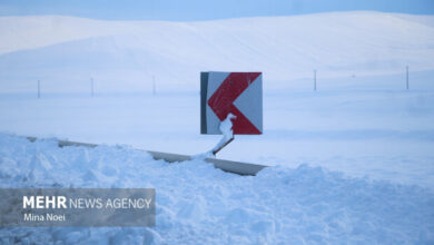 خطر یخزدگی و لغزندگی زمین در گردنههای کوهستانی