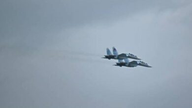 رزمایش جنگندههای نیروی هوایی ارمنستان