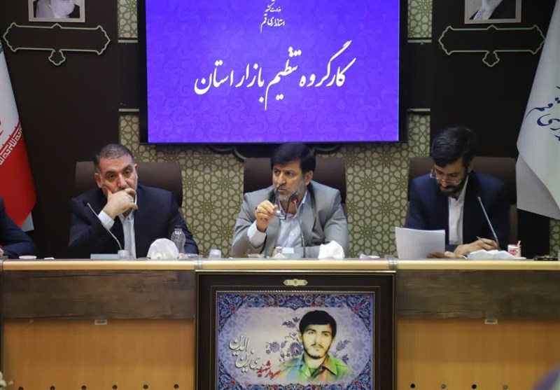 روند کاهشی تورم نقطه به نقطه قم نسبت به ماه گذشته