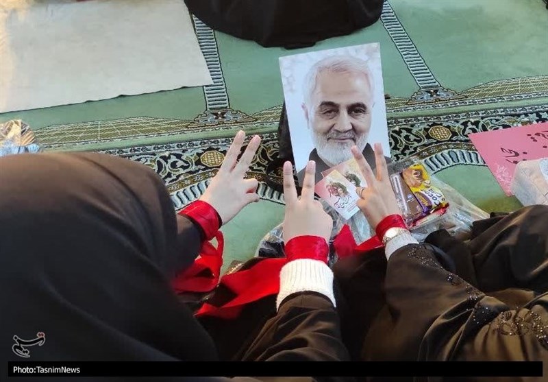 سپاه دختران حاج قاسم و بیعت با جانفدا + فیلم