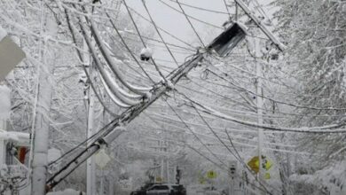 طوفان زمستانی آمریکا؛ 7600 پرواز لغو و برق صدهاهزار مشترک قطع شد