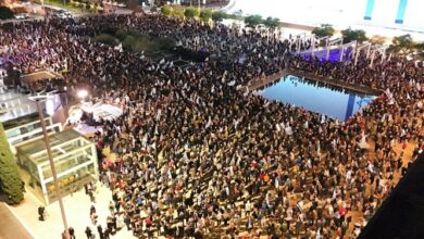 فیلم| تظاهرات ضد نتانیاهو در تلآویو به خشونت کشیده شد