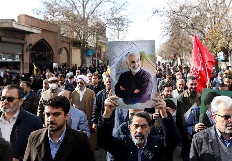 قزوینیها انفجار تروریستی ناجوانمردانه کرمان را محکوم کردند + تصاویر