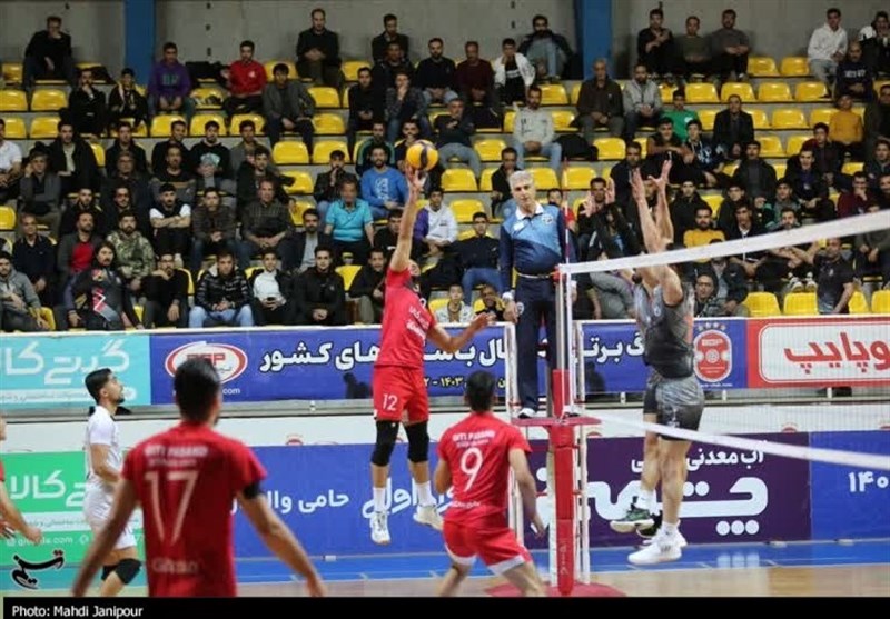لیگ برتر والیبال؛ پیروزی گیتیپسند مقابل مس رفسنجان + تصاویر