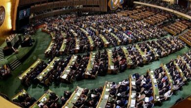 مجمع عمومی درباره وتوی اصلاحیه قطعنامه غزه توسط آمریکا جلسه برگزار میکند