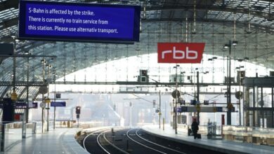 موج اعتصابها در آلمان؛ راهبران قطار هم به کشاروزان پیوستند
