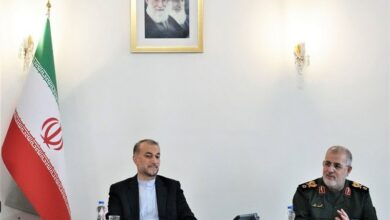 نشست هماندیشی مقامات وزارت خارجه و فرمانده نیروی زمینی سپاه پاسداران انقلاب اسلامی