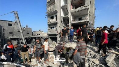 نودوچهارمین روز «طوفان الاقصی»| بمباران شدید اردوگاه المغازی / ۱۸ شهید در دیرالبلح / مخالفت قاهره با درخواست تلآویو