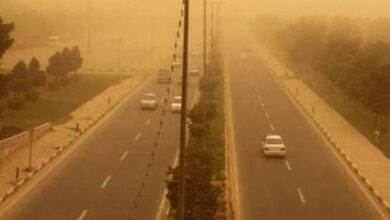 هشدار پلیسراه درخصوص خیزش گردوخاک در جادههای اصفهان