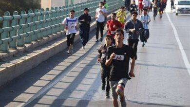 همایش دوومیدانی 1000 نفری زاهدانیها در حمایت از مردم غزه + تصاویر