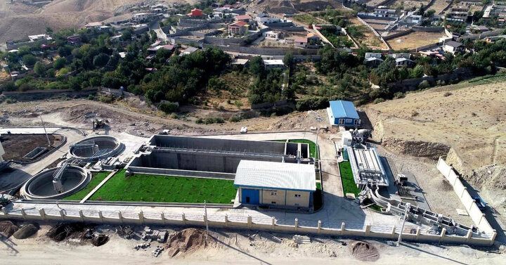 واحد اول تصفیهخانه فاضلاب مهرآباد رودهن افتتاح شد