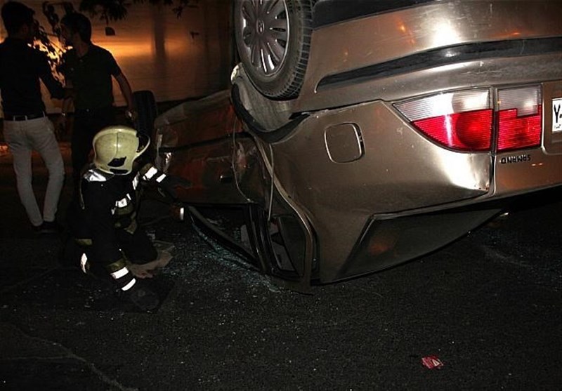 واژگونی سمند در محور سنندج ـ دهگلان 2 نفر را به کام مرگ برد