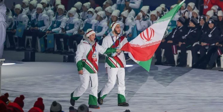 پرچمداری ورزشکار آذربایجانشرقی در المپیک زمستانی جوانان کره جنوبی