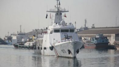 پهلوگیری ناوگروه صلح و دوستی پاکستان، در منطقه یکم امامت ارتش