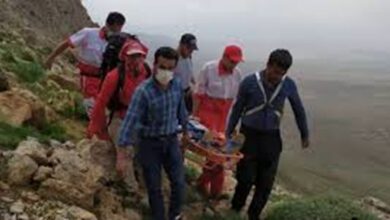 پیداشدن پیکر جوان مفقودی در شیار کوههای داوران رفسنجان