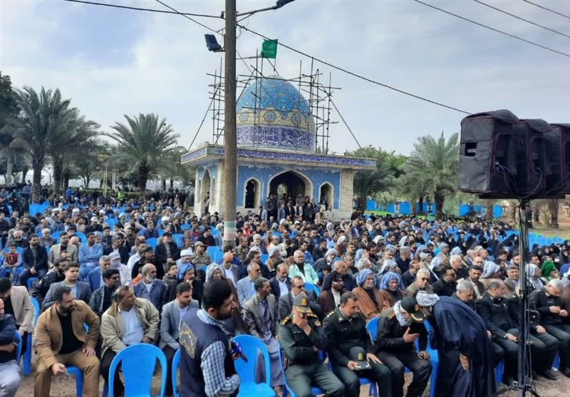 پیکر شهید سبحانی در سوسنگرد آرام گرفت + تصاویر