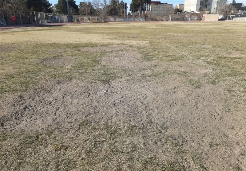 چمن30 ساله مجموعه تختی نیشابور در حال نابودی است /ورزشگاه انقلاب نیشابور مولدسازی میشود+تصاویر