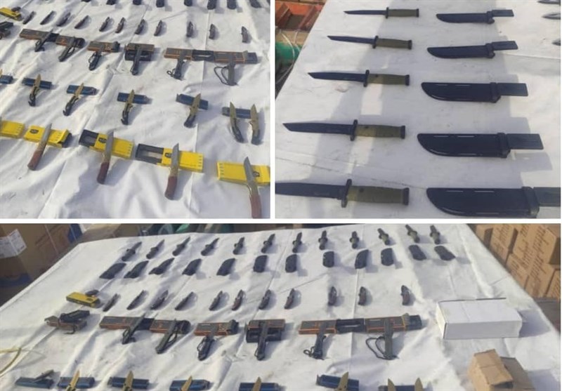کشف 113 تیغه انواع سلاح سرد در اسلامشهر/ 131 متهم دستگیر شدند