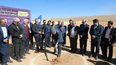 کلنگ بیمارستان صنعت نفت فارس در شهر بینالمللی سلامت شیراز بر زمین خورد