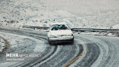 یخ زدگی و لغزندگی زمین در گردنههای کوهستانی