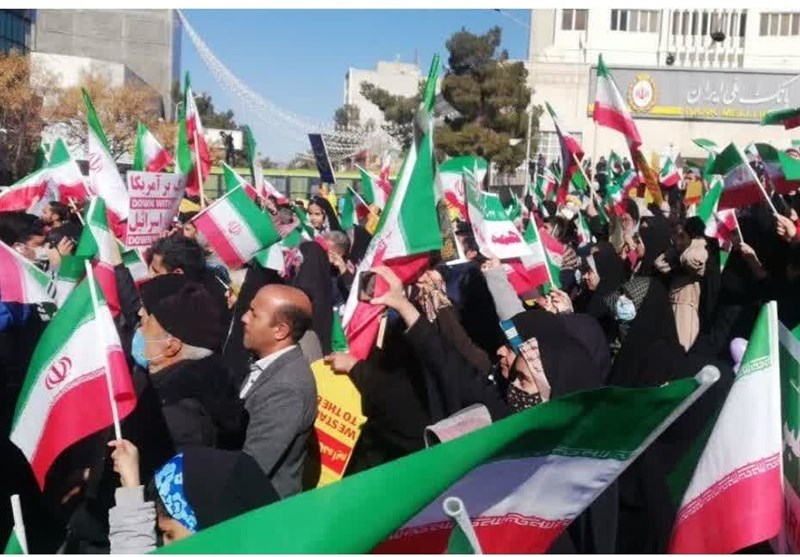 آغار راهپیمایی 22 بهمن در خراسان جنوبی/ شکوه دشمنشکن مردم دیار خاوران در جشن 45 سالگی انقلاب