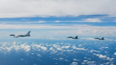 ادامه ماموریت هواپیماها و کشتیهای جنگی چین اطراف تایوان