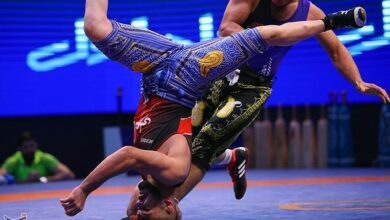 اعلام قهرمانان پنج وزن نخست مسابقات بینالمللی کشتی آزاد جوانان