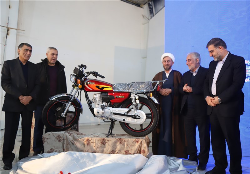 افتتاح خط تولید موتورسیکلت در زندان قم