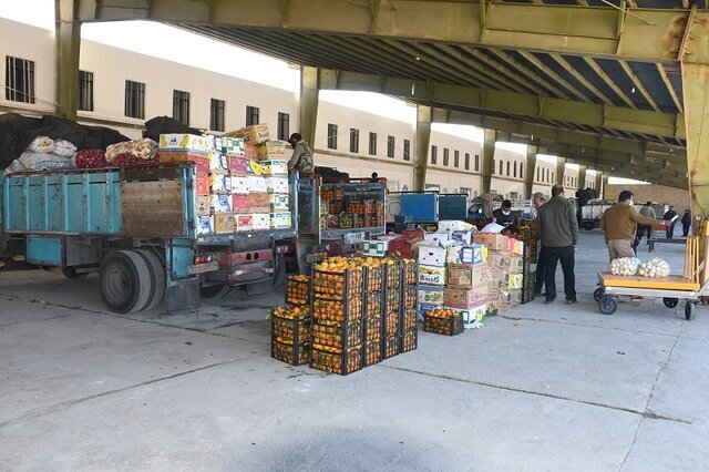 انواع محصولات غذایی با نرخ پایین در میادین ترهبار