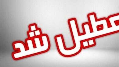 بارش برف استان مرکزی را به تعطیلی کشاند