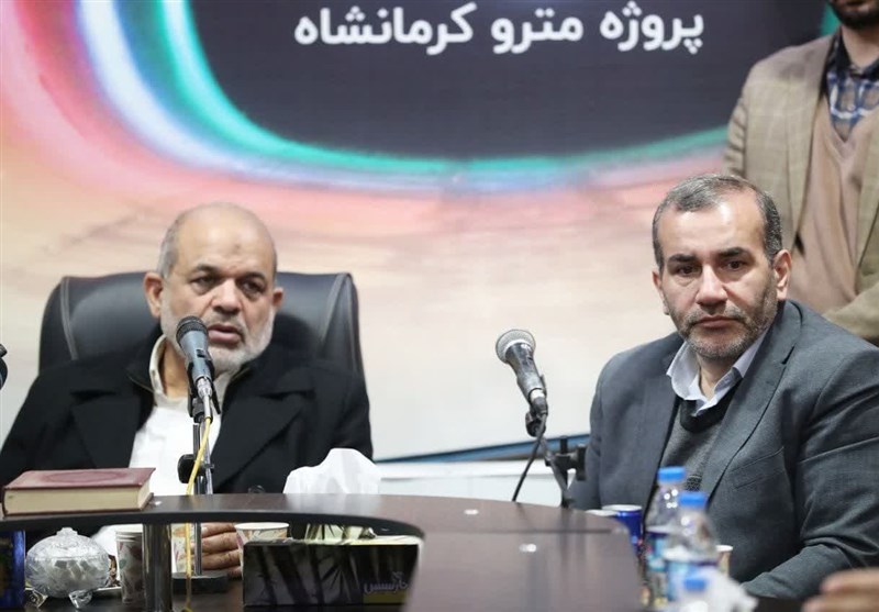 بازدید وزیر کشور از قطار شهری کرمانشاه/ افتتاح فاز نخست طرح تا 2 سال آینده