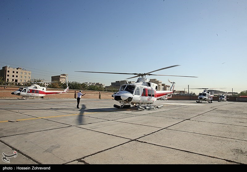 بالگرد اورژانس در کهگیلویه و بویراحمد مستقر شد