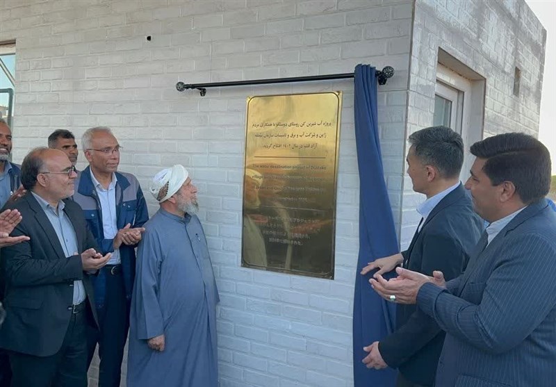 بهرهبرداری از آبشیرینکن ساحلی در قشم و برخورداری 330 خانوار از نعمت آب شرب/ ژاپنیها هم به میدان آمدند